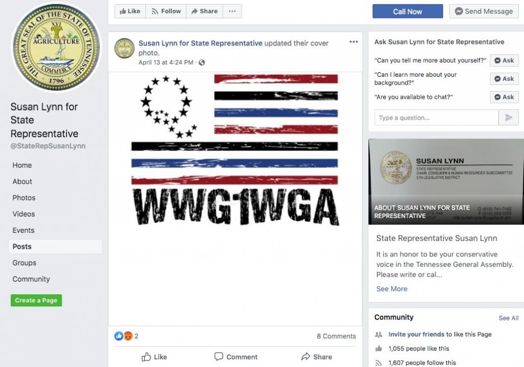 Susan Lynn QAnon Facebook