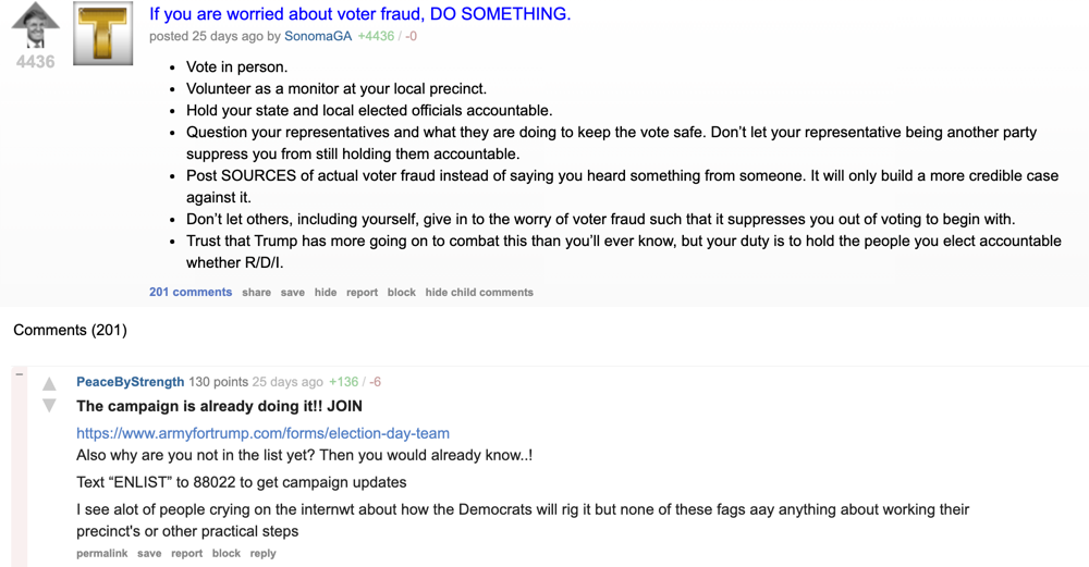 TheDonald Trump campaign URL2