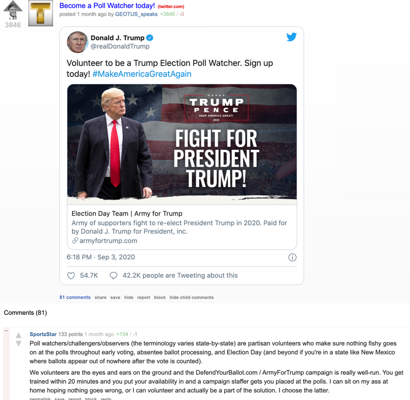 TheDonald Trump campaign spinoff URL1