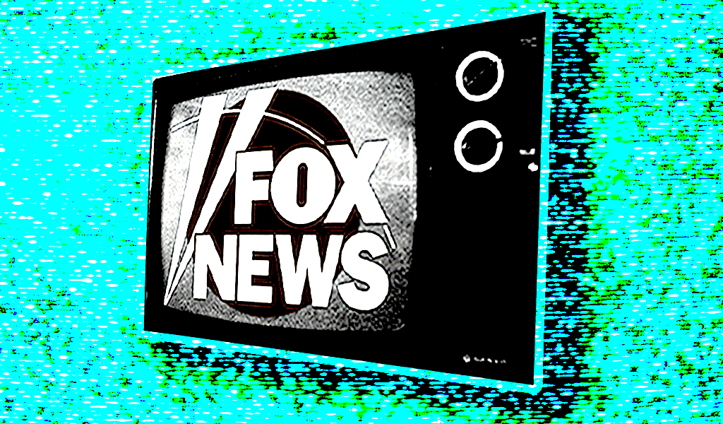 TV with Fox logo