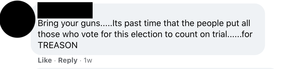 Member of private Facebook group encourages protesters to break D.C. gun laws