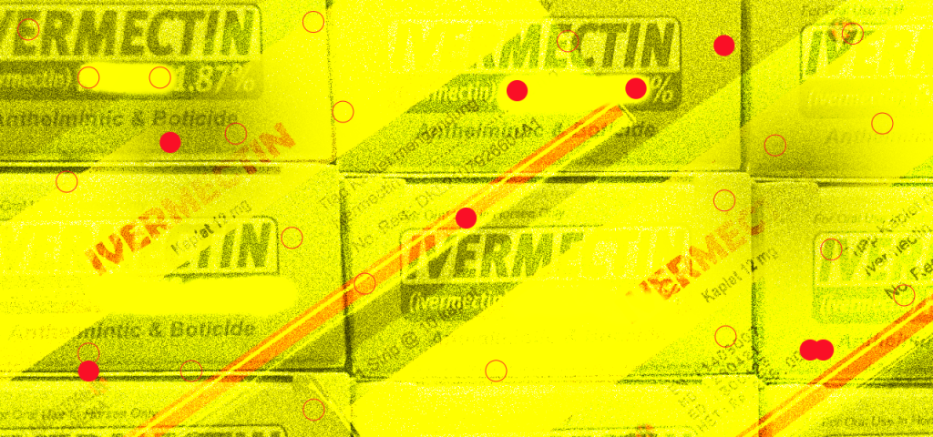 stylized boxes of ivermectin