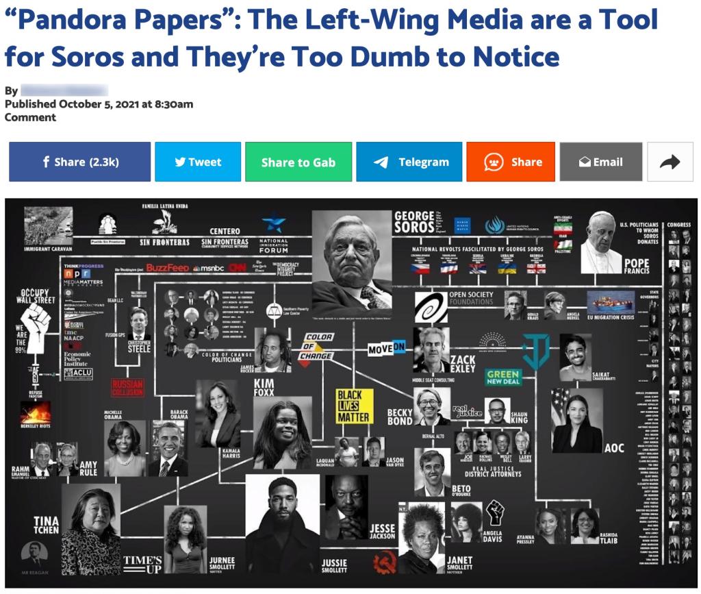 Gateway Pundit pushes antisemitic Soros conspiracy theory