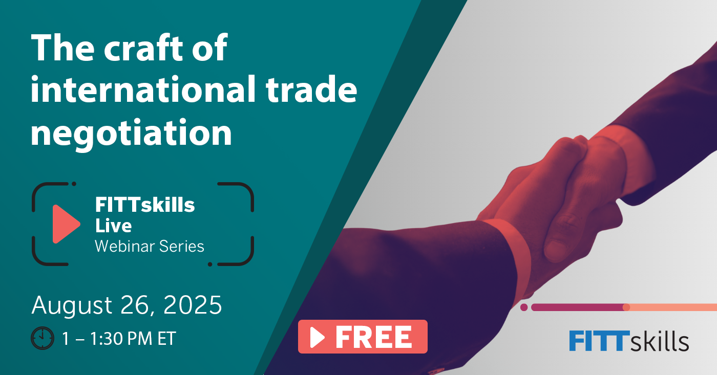 The Craft of International Trade Negotiation