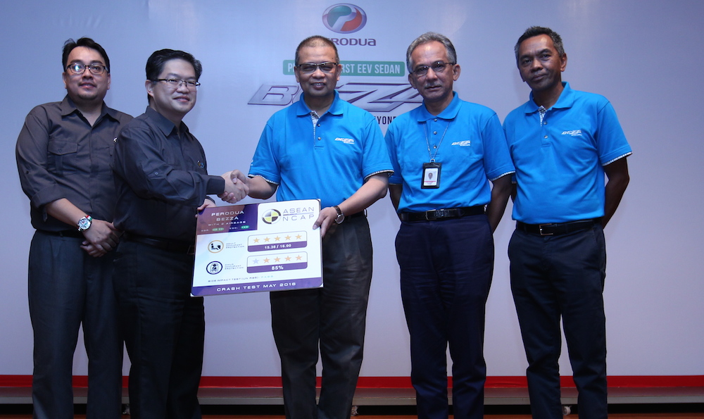 Perodua Bezza gets top safety rating  CarSifu