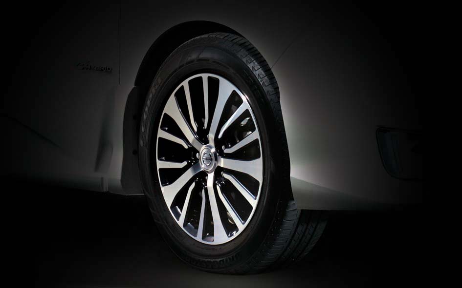 16-inch alloy wheels.
