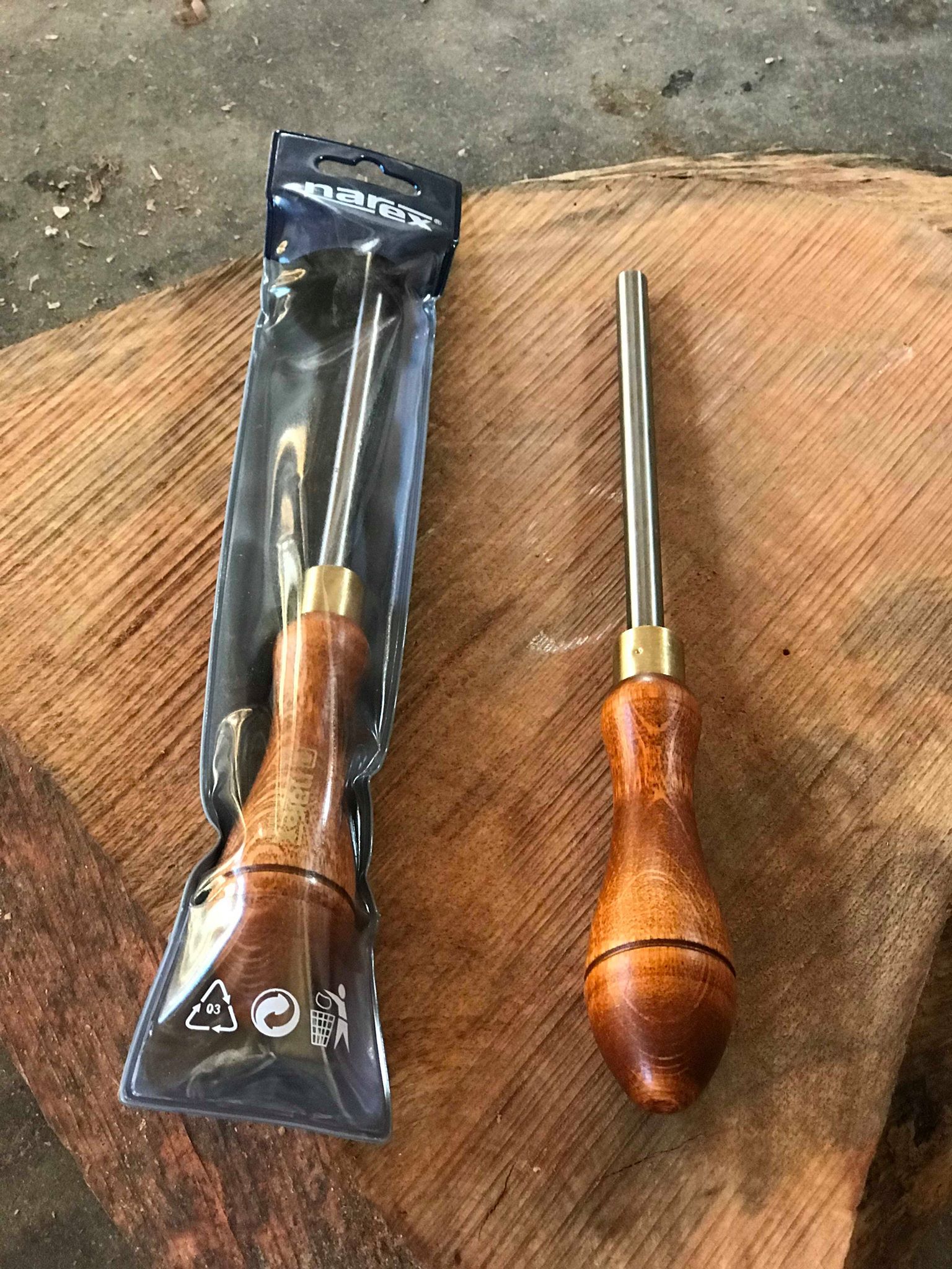 Burnisher Dubbeld Wood Tools
