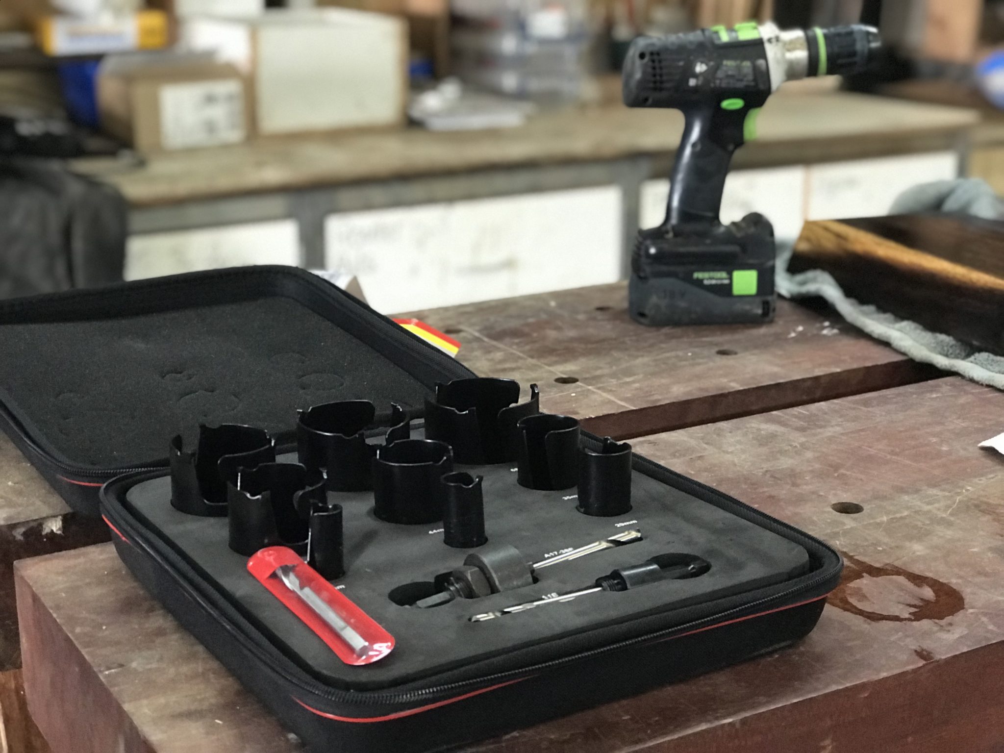 TCT Multi Purpose Hole Saw Kits, 19mm, 22mm, 29mm, 35mm, 44mm, 51mm