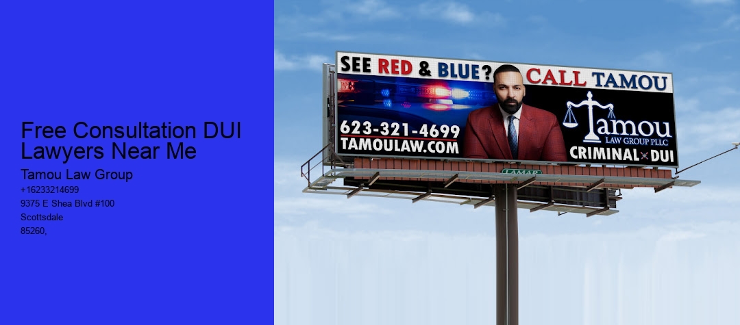 Free Consultation DUI Lawyers Near Me