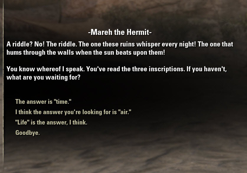 Eso The Mystery Of Razak