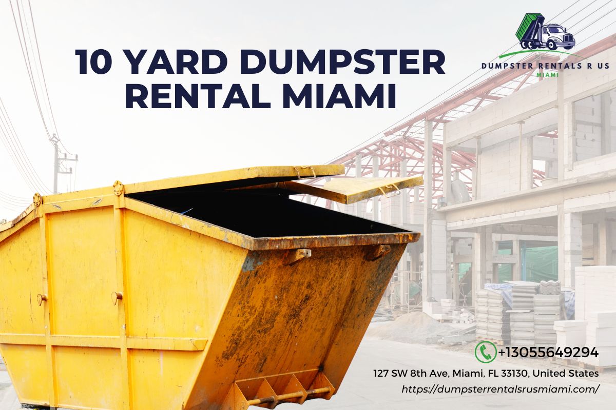 Roll off dumpster rental Miami