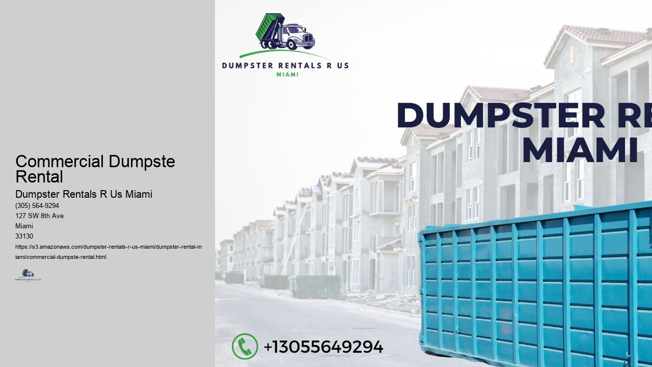 Commercial Dumpste Rental
