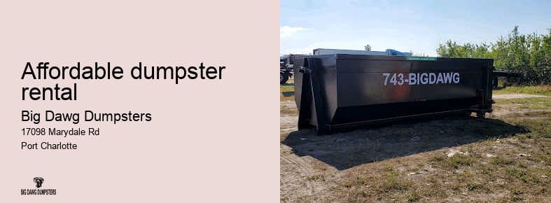 dumpster rental Port Charlotte