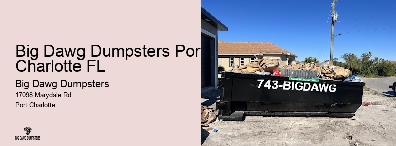 dumpster rentals