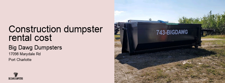 trailer dumpster rental