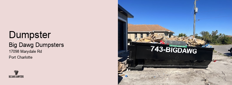 rent a dumpster near me