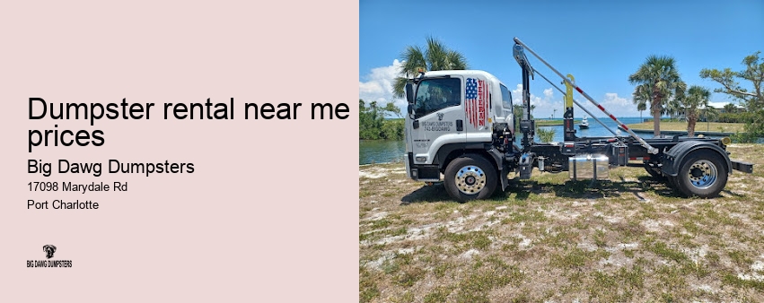 best dumpster rental near me
