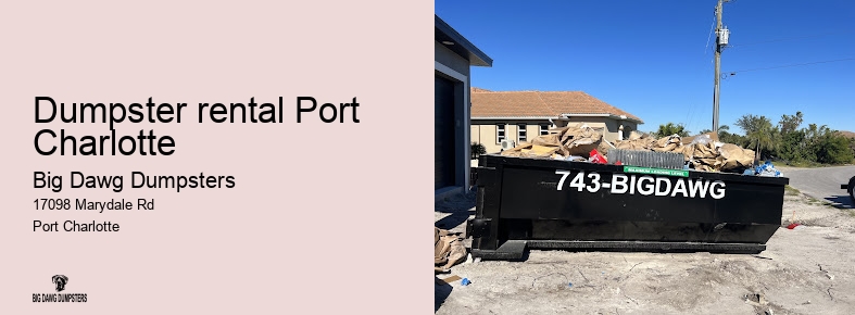 dumpster rental trucks