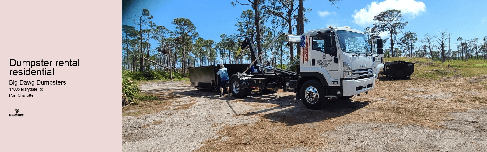 dumpster rental residential Big Dawg Dumpsters dumpster rental residential