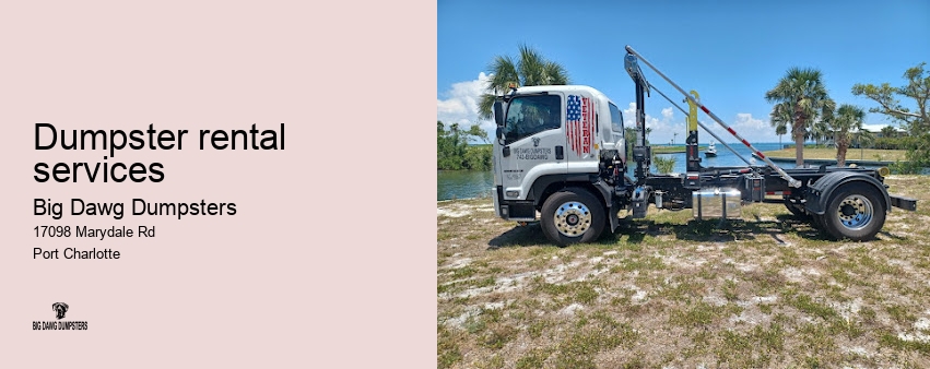 big dumpster rental