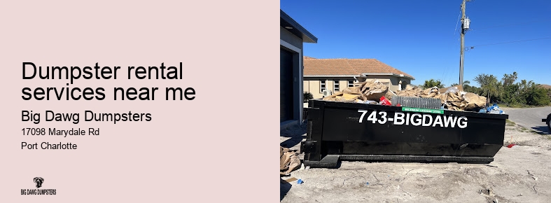 dumpster rental cheap