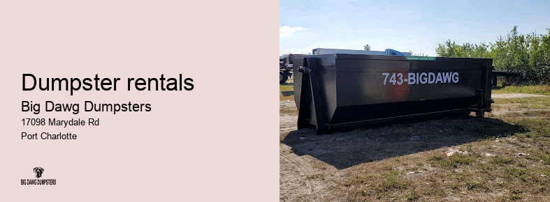 cheapest dumpster rental near me