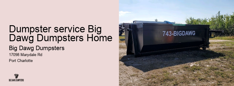 largest dumpster rental