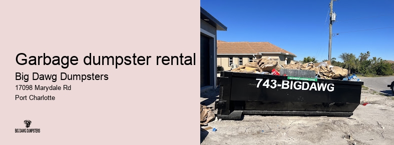 best dumpster rental near me