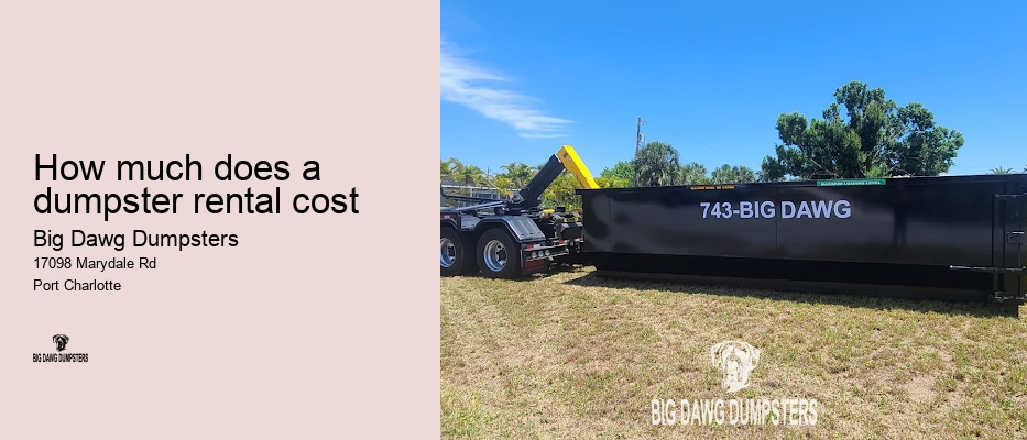 rent a dumpster near me