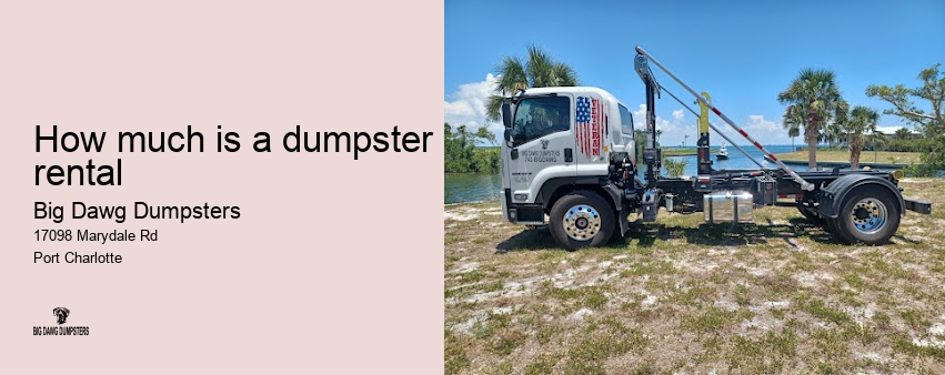 cheap dumpster rental