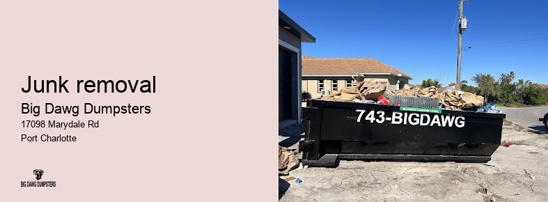 dumpster rental that takes everything