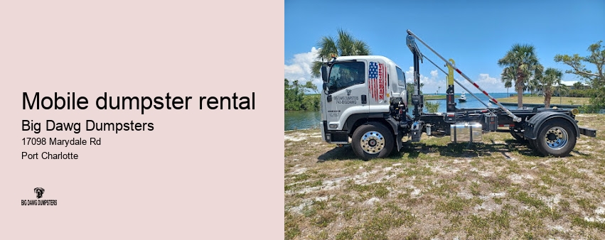 front load dumpster rental