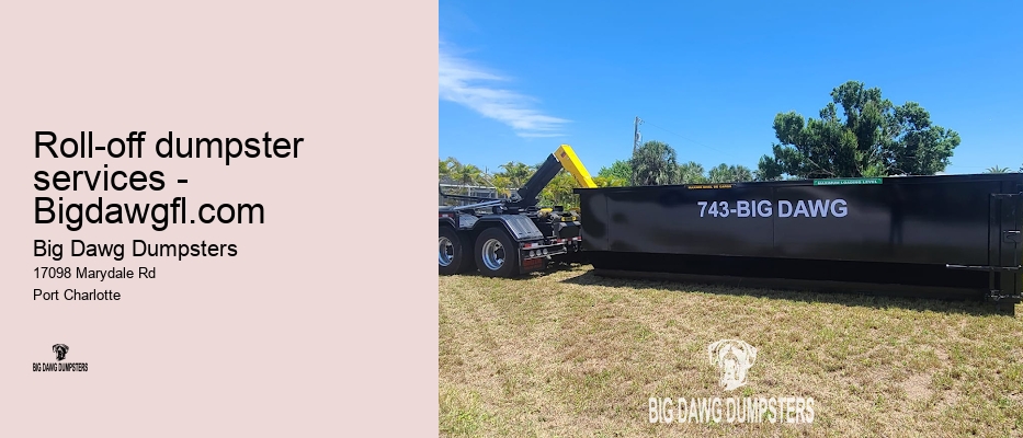 cost of dumpster rental near me