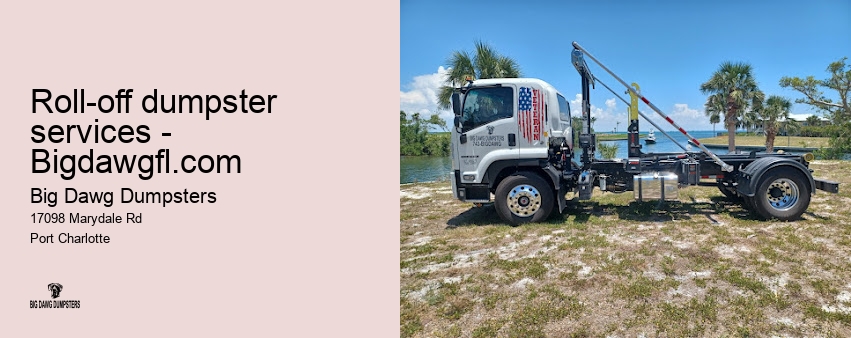 same day dumpster rental