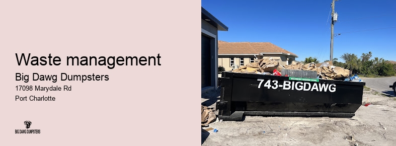 dumpster rental Port Charlotte FL