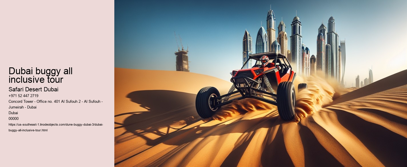 Dubai buggy all inclusive tour