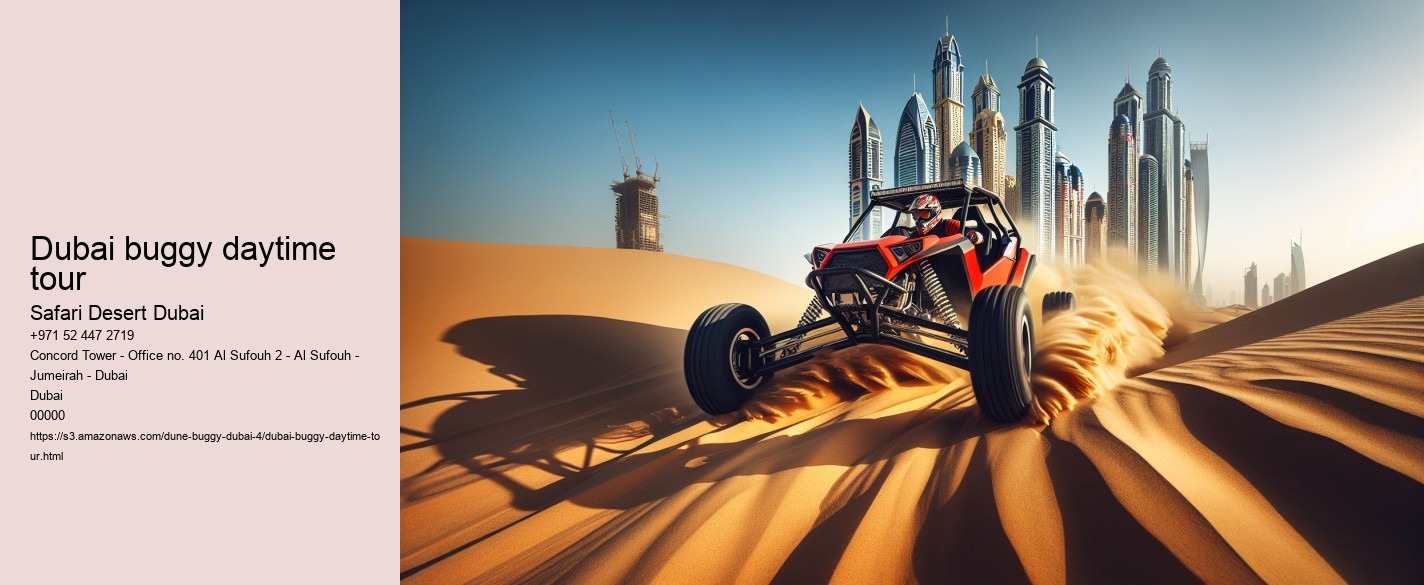 Dubai buggy daytime tour