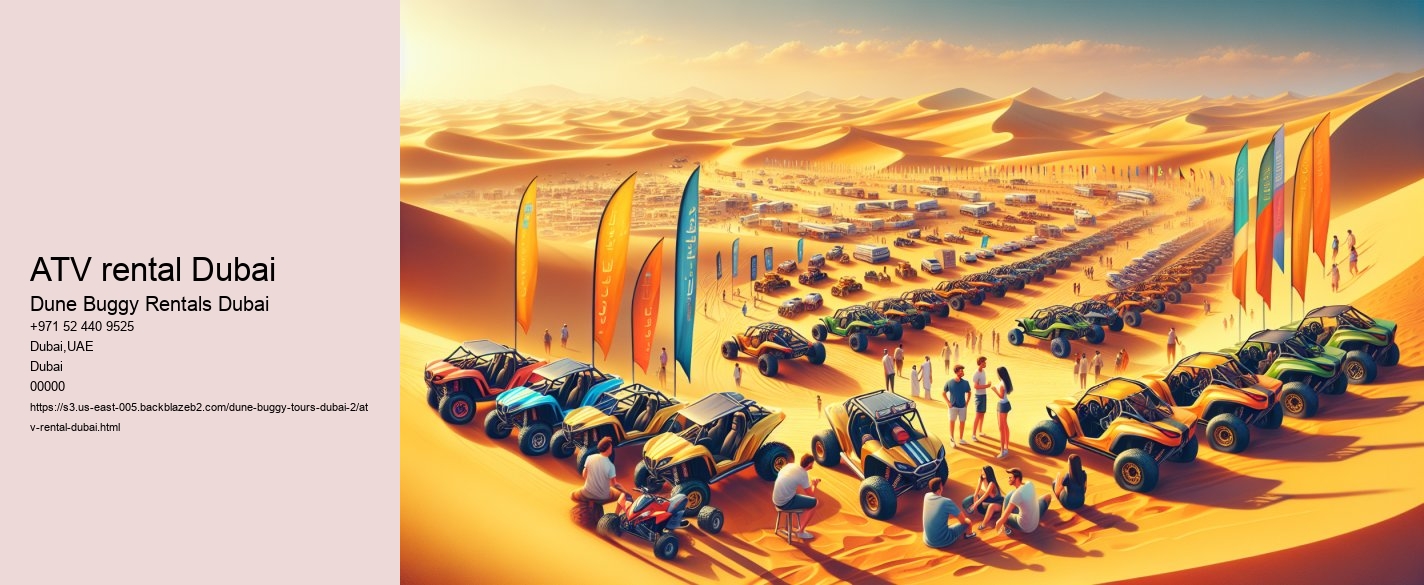 ATV rental Dubai