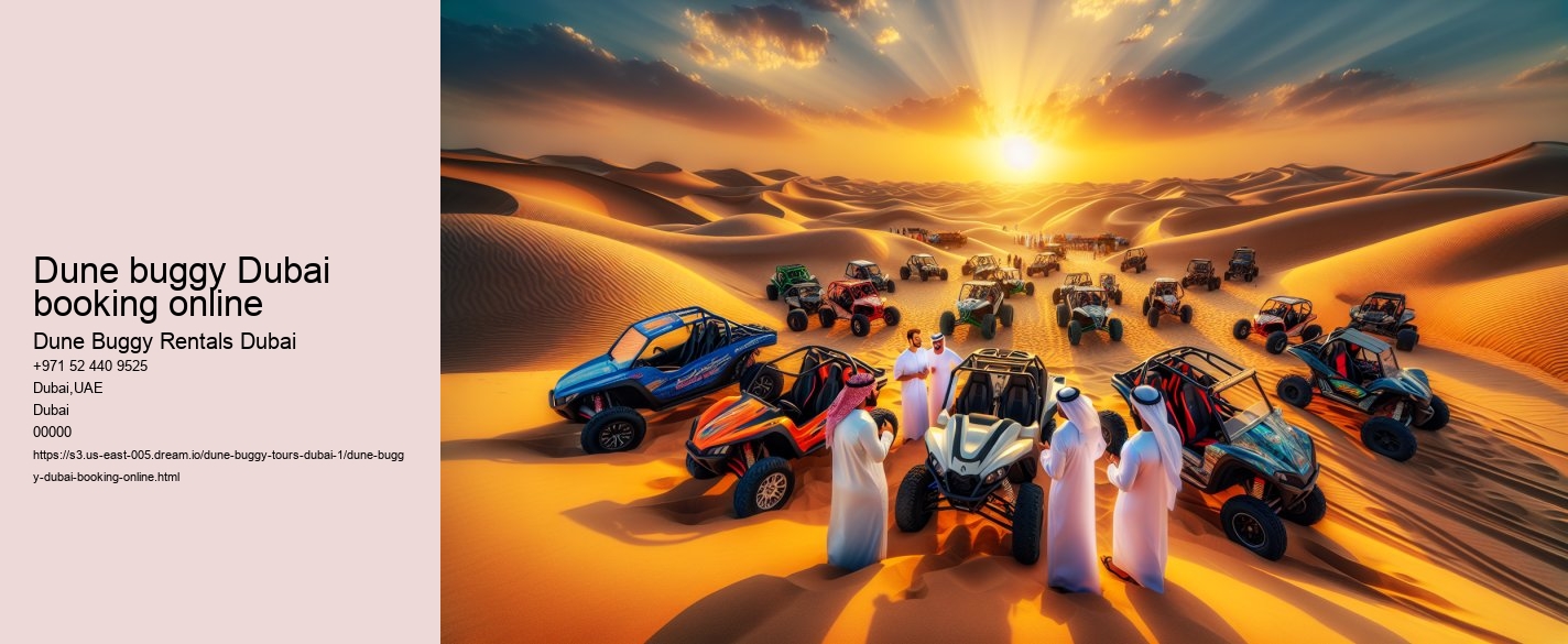 dune buggy Dubai booking online