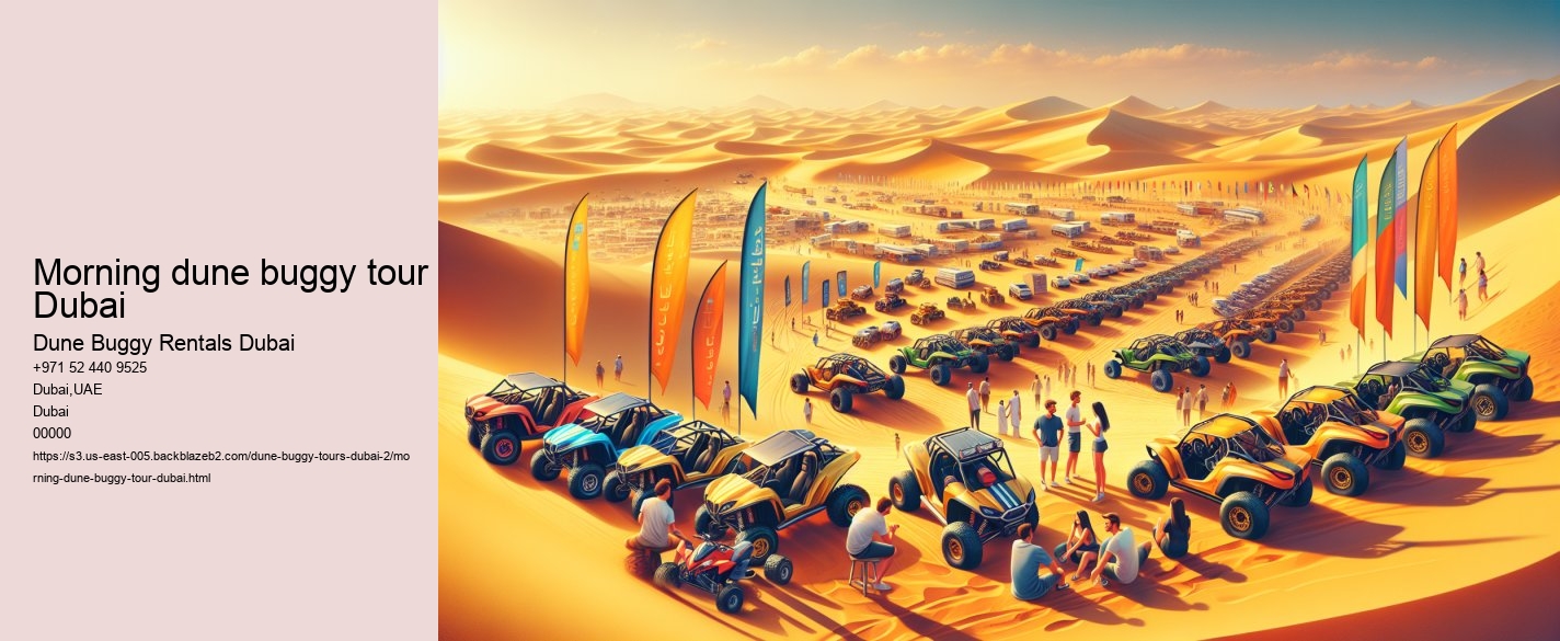 morning dune buggy tour Dubai