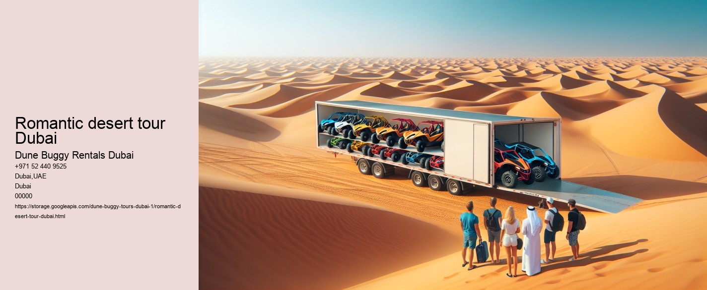 romantic desert tour Dubai