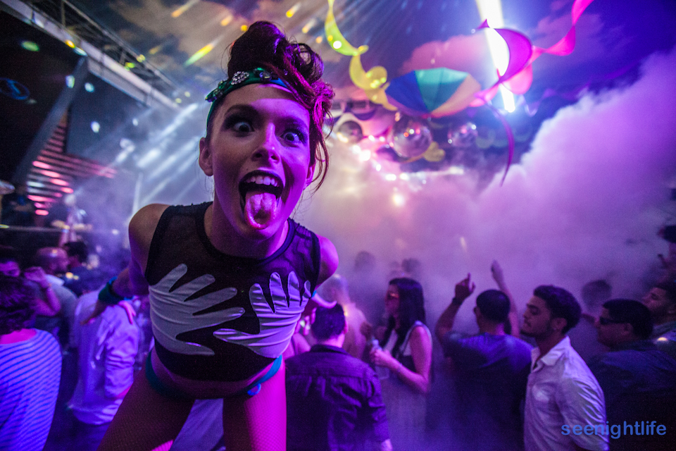 'Jordyn Hartlein on the box at Space'