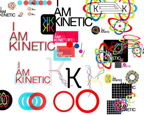 i am kinetic cross section logos