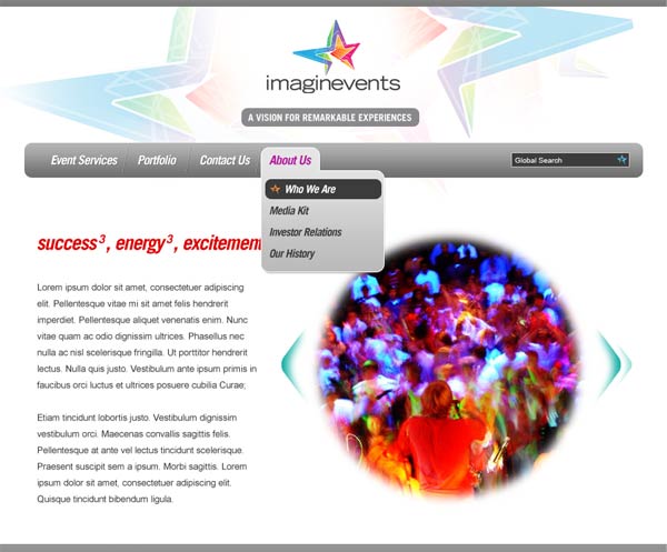 imaginevents website comp 1