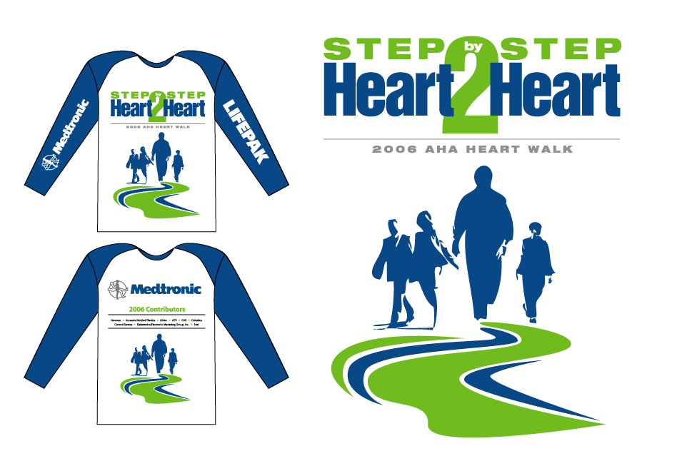 medtronic heartwalk t-shirt final design