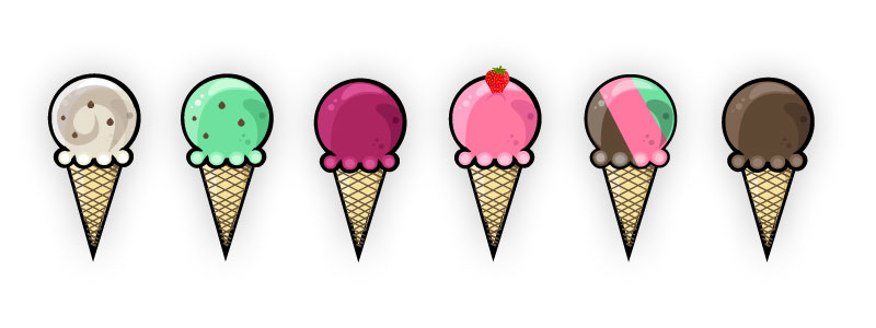 ice creams