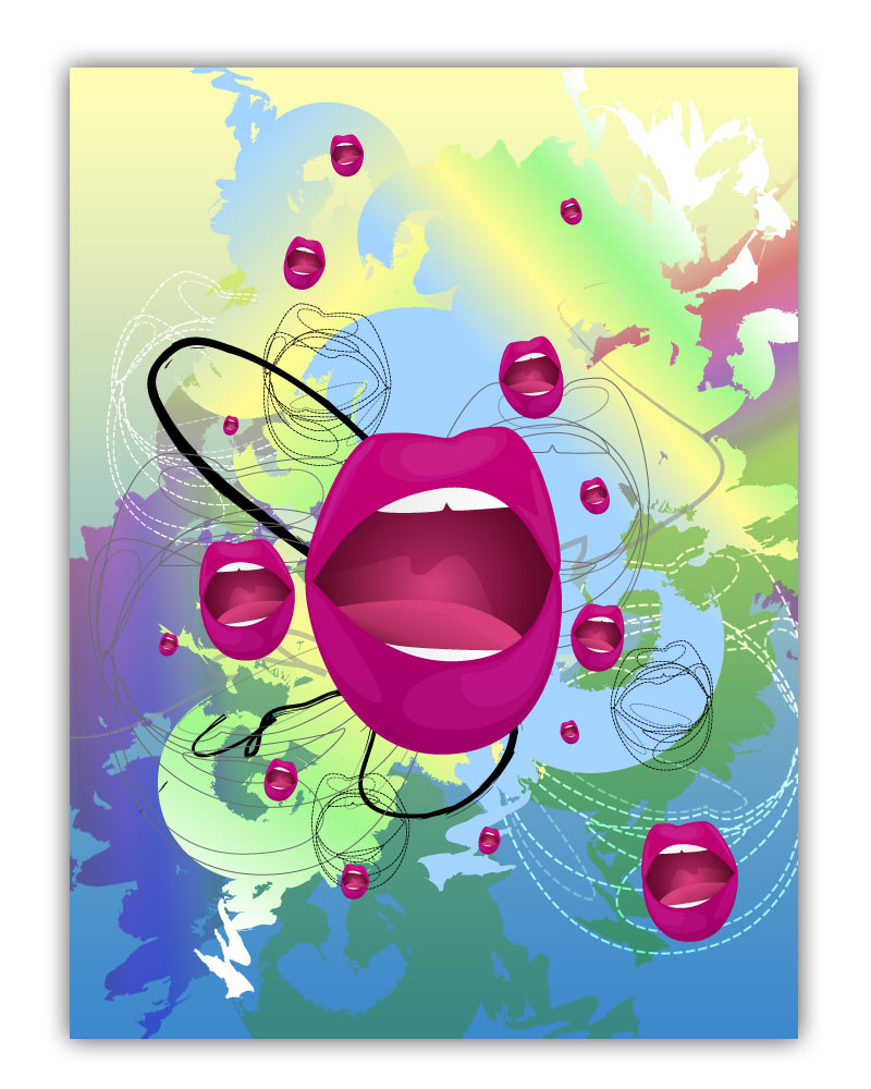 lips poster