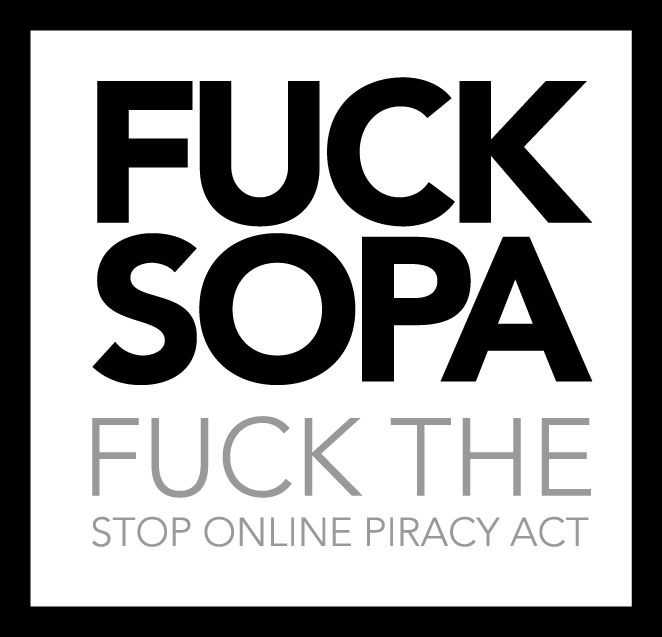 FUCK SOPA logo