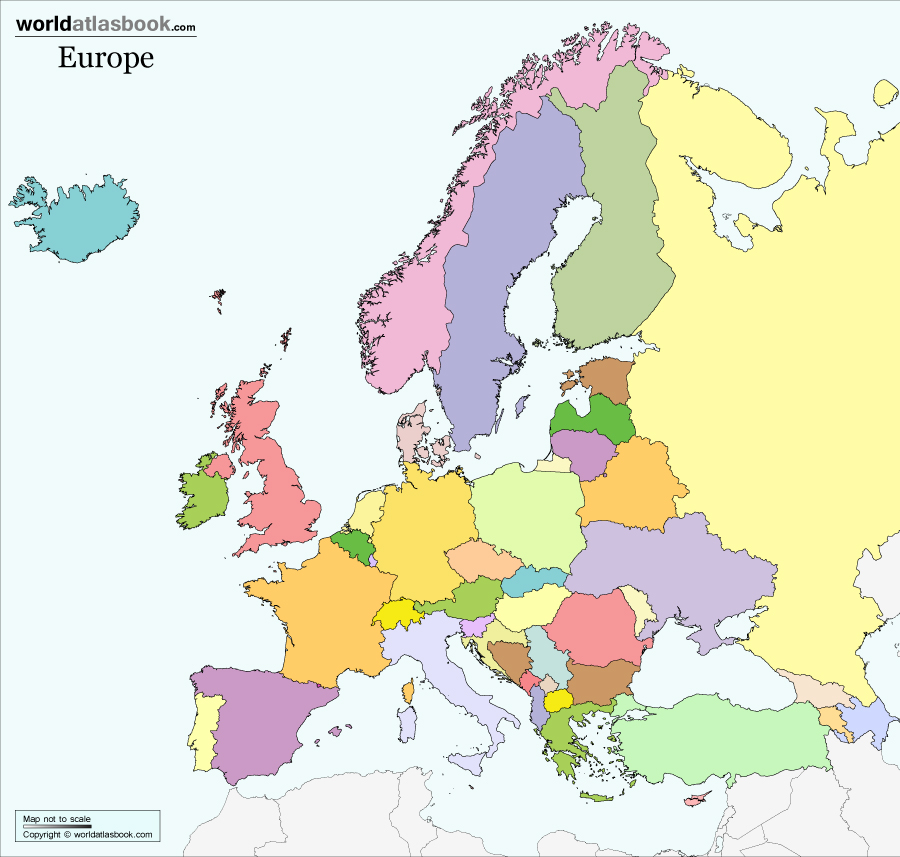 Map Of Europe No Names Mapofmap Sexiz Pix 8446