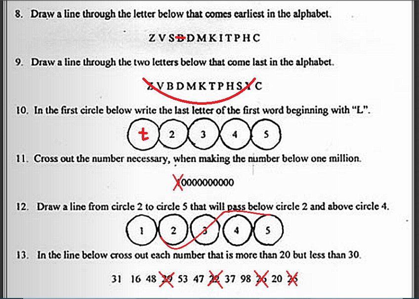 Test word 1. Literacy Test. Two_last_Letters. Write the Final two Letters of each number in these Dates..